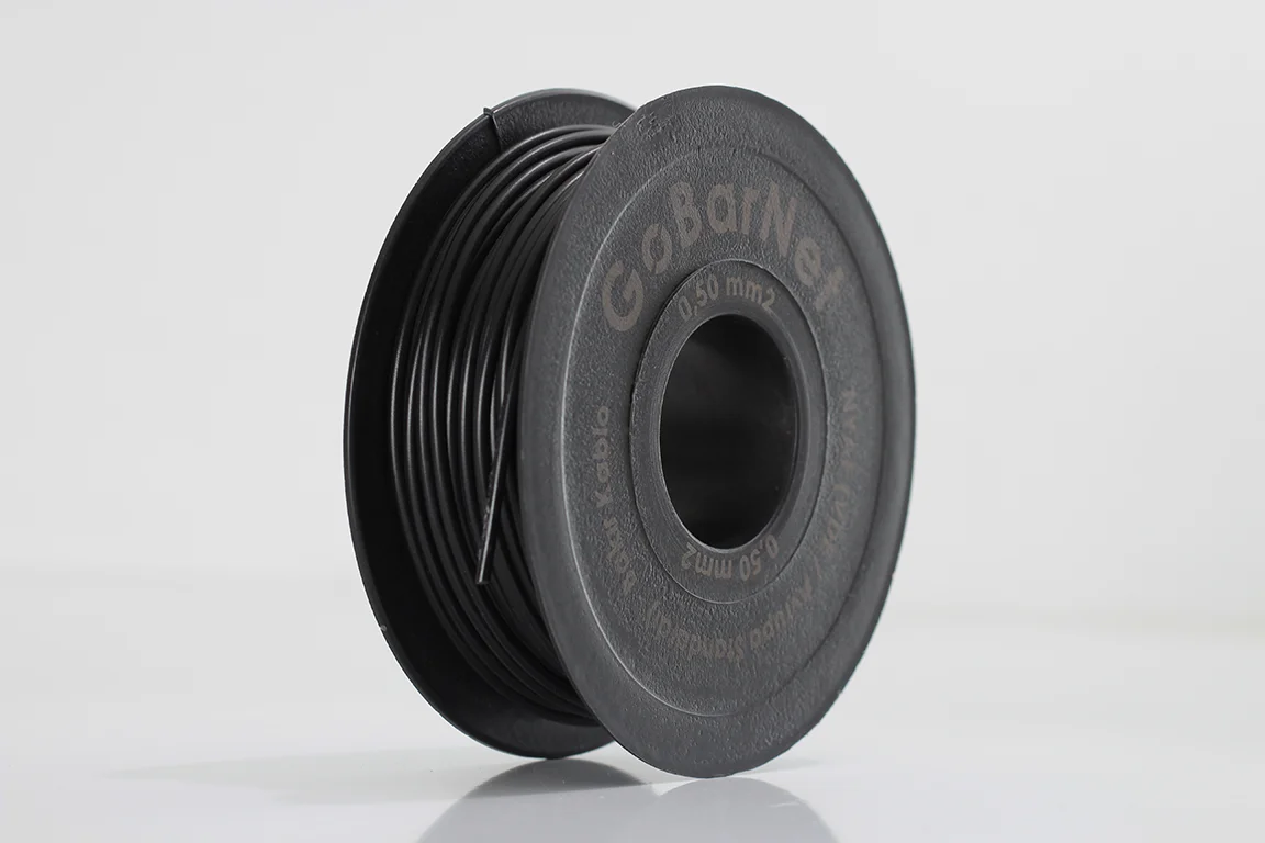 NYAF Kablo | 0,50 mm² Siyah – H07V-K Bakır
