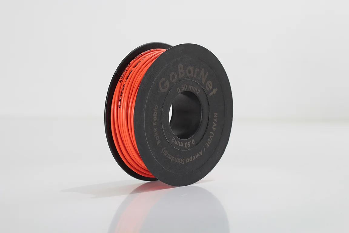 NYAF Kablo | 0,50 mm² Turuncu – H07V-K Bakır