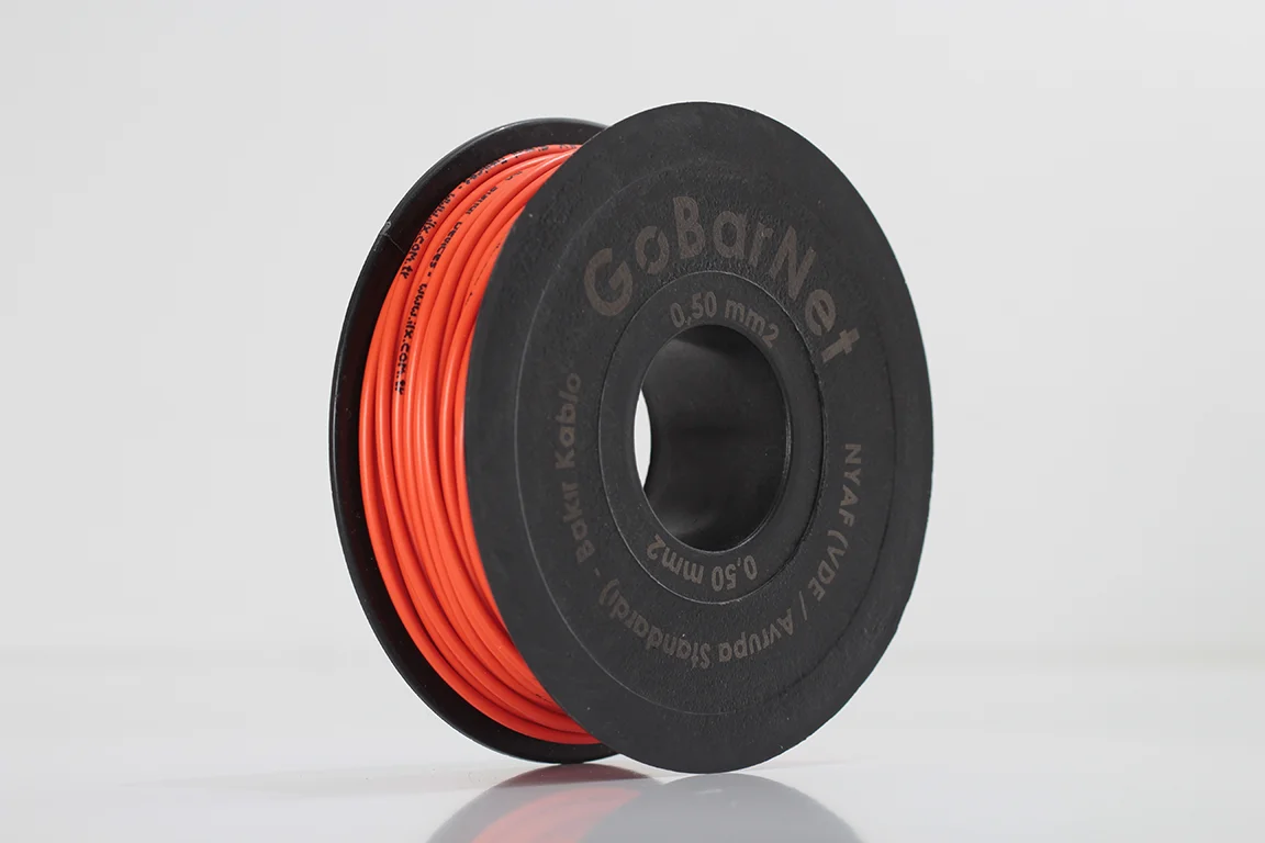NYAF Kablo | 0,50 mm² Turuncu – H07V-K Bakır