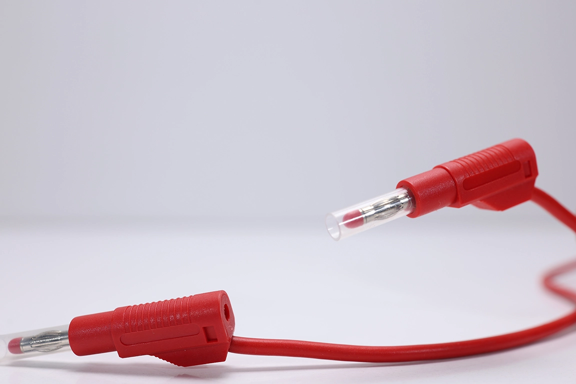 4mm Korumalı Test Kablosu | Emniyetli Banana Uç