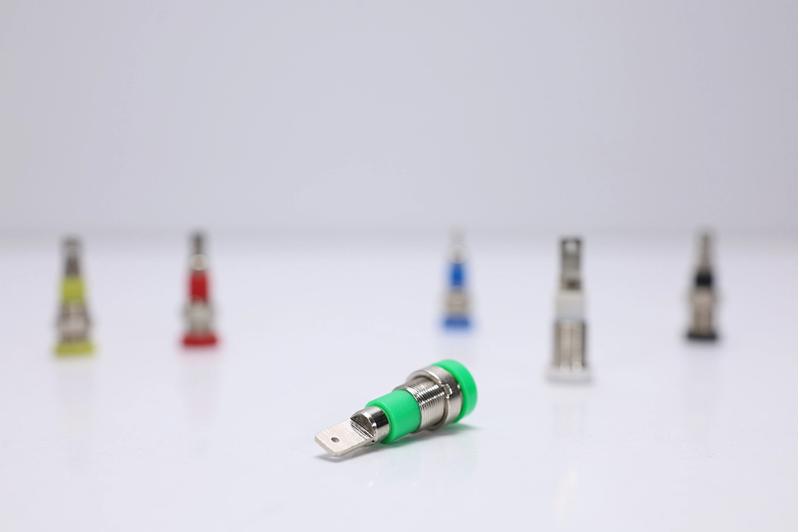 4 mm Panel Tip Born / Banana Jak – Yeşil Renkli