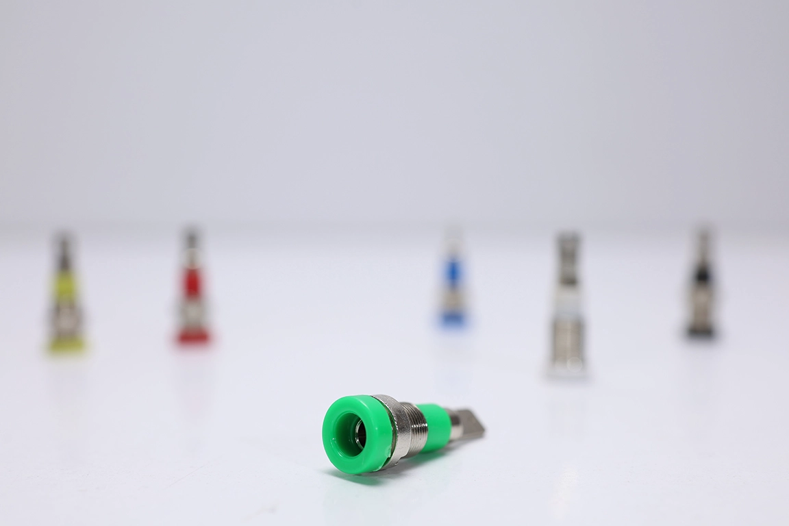 4 mm Panel Tip Born / Banana Jak – Yeşil Renkli