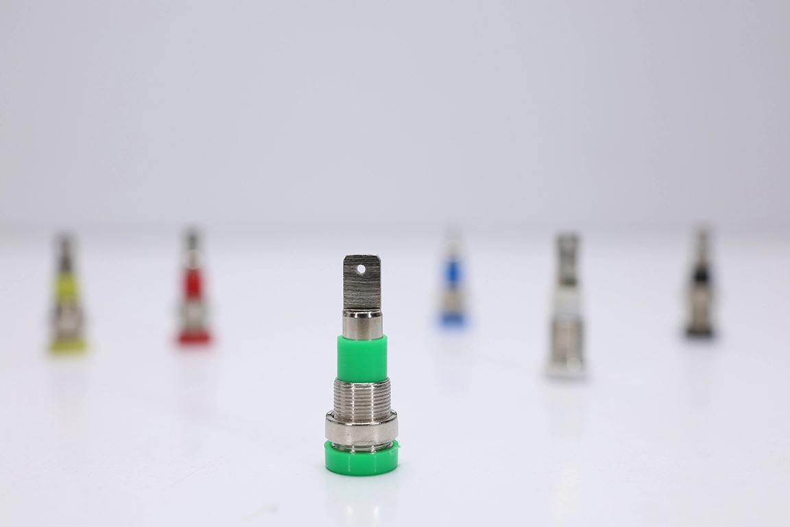 4 mm Panel Tip Born / Banana Jak – Yeşil Renkli