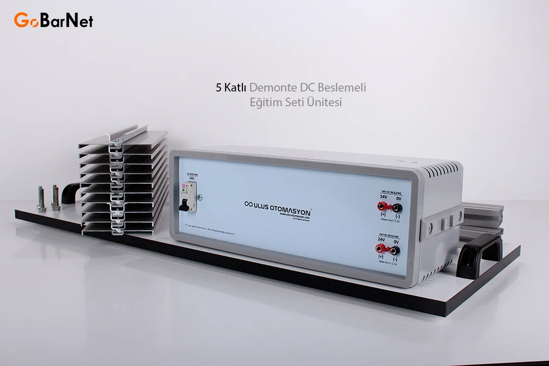 24V DC Beslemeli Eğitim Seti Ünitesi
