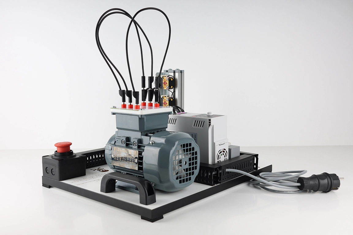 AC Sürücü Eğitim Seti | 0,25 kW Trifaze Motorlu