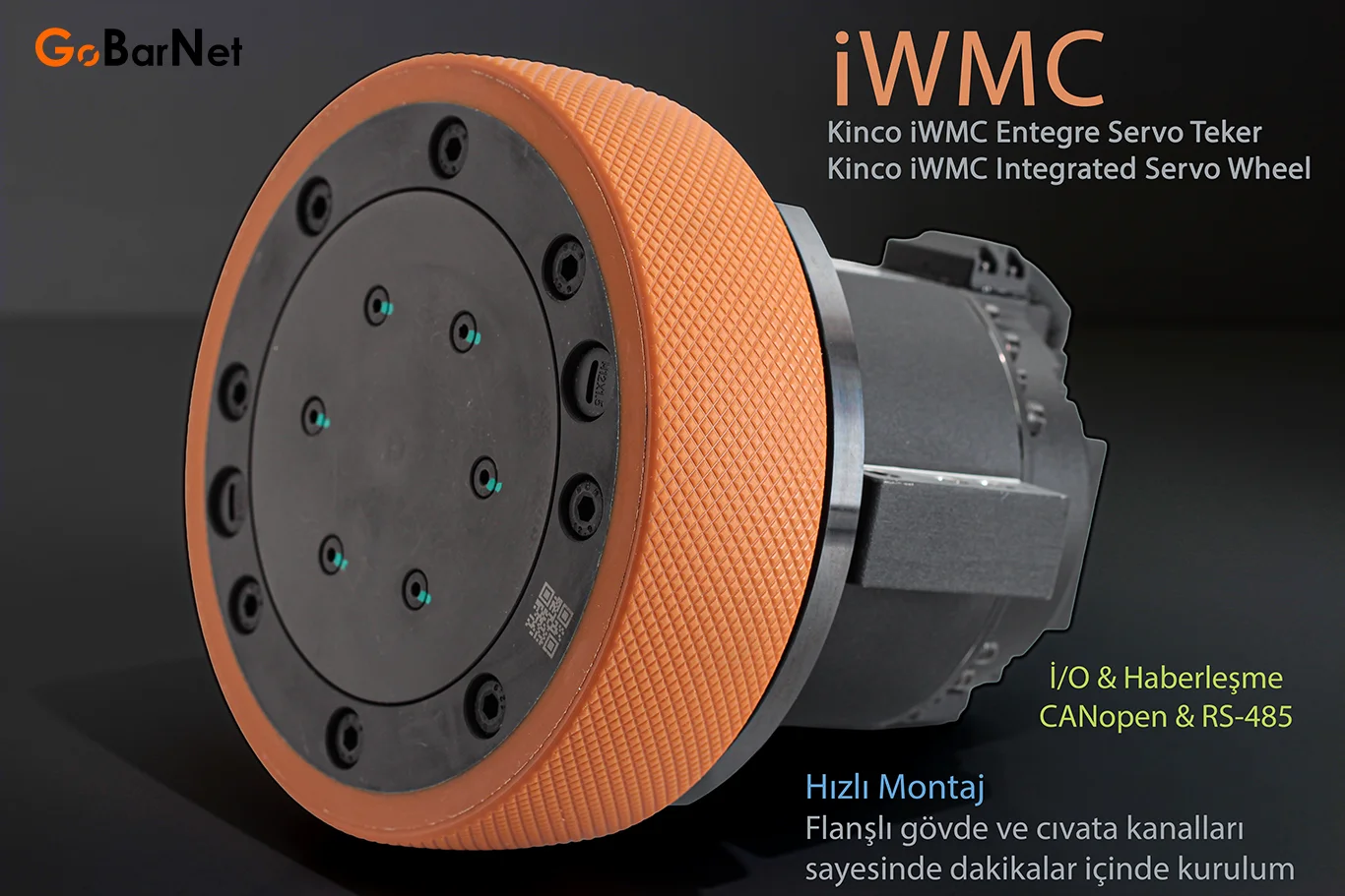 AGV | AMR | Servo Tekeri | iWMC10415-06017-A180