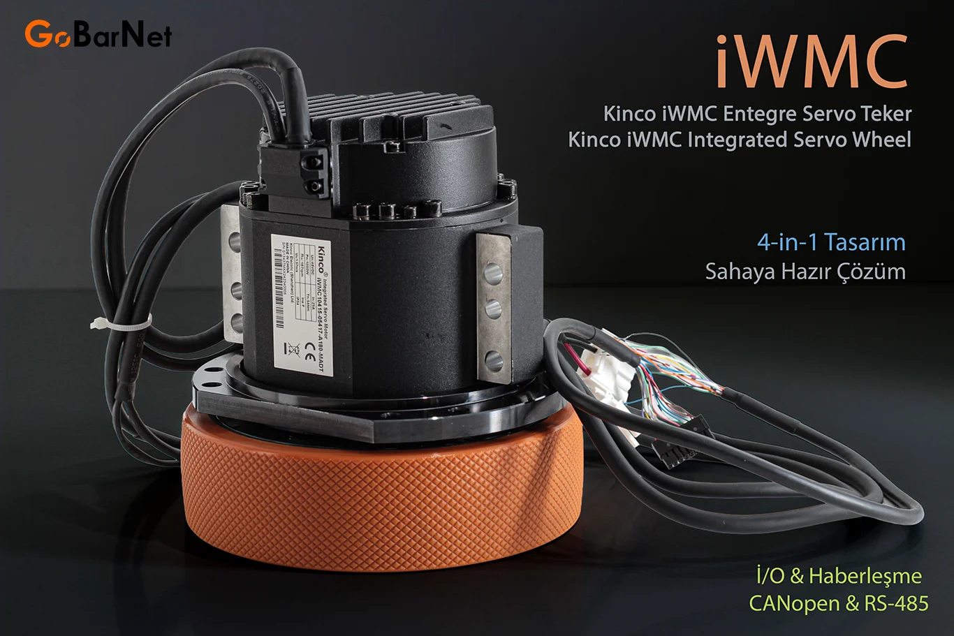 AGV | AMR | Servo Tekeri | iWMC10415-06017-A180