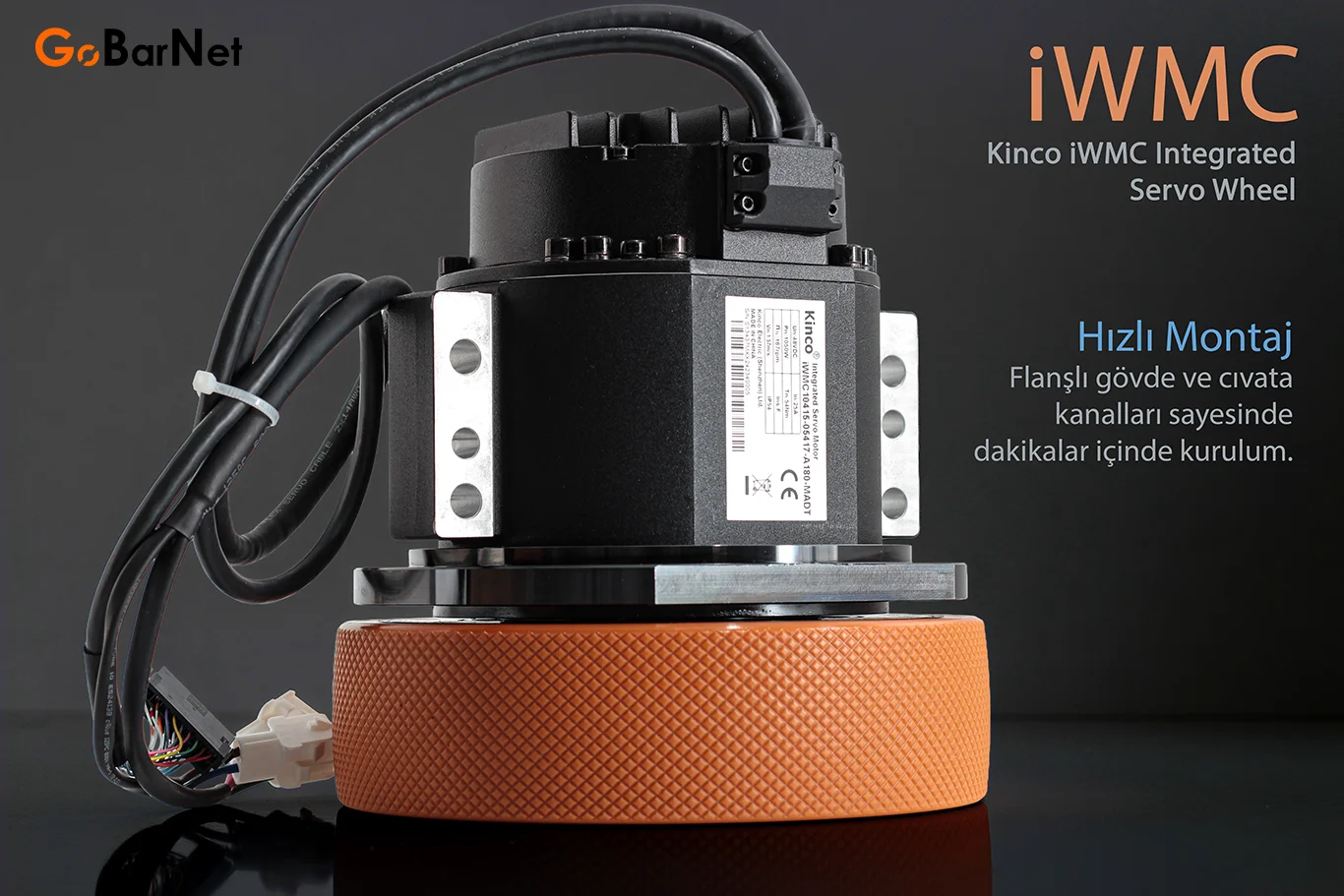 AGV | AMR | Servo Tekeri | iWMC10420-08012-A180