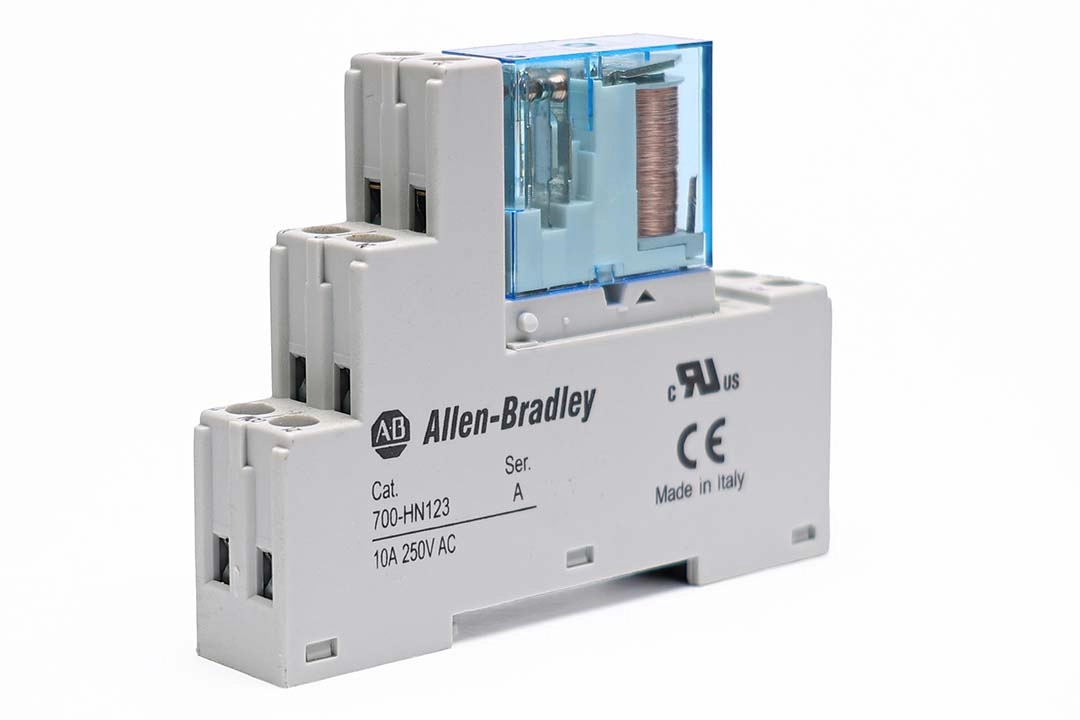 24V DC Röle Soketli 700-HN123 | 2 Kontaklı Röle
