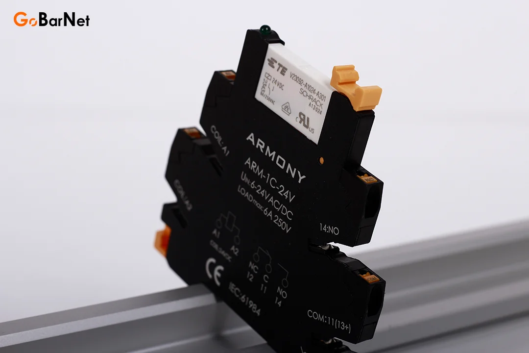 Slim Röle, PLC Röle, 24V AC/DC Röle