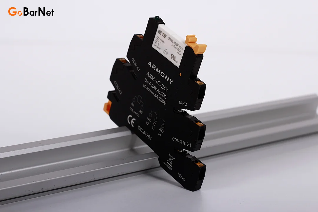 Slim Röle, PLC Röle, 24V AC/DC Röle