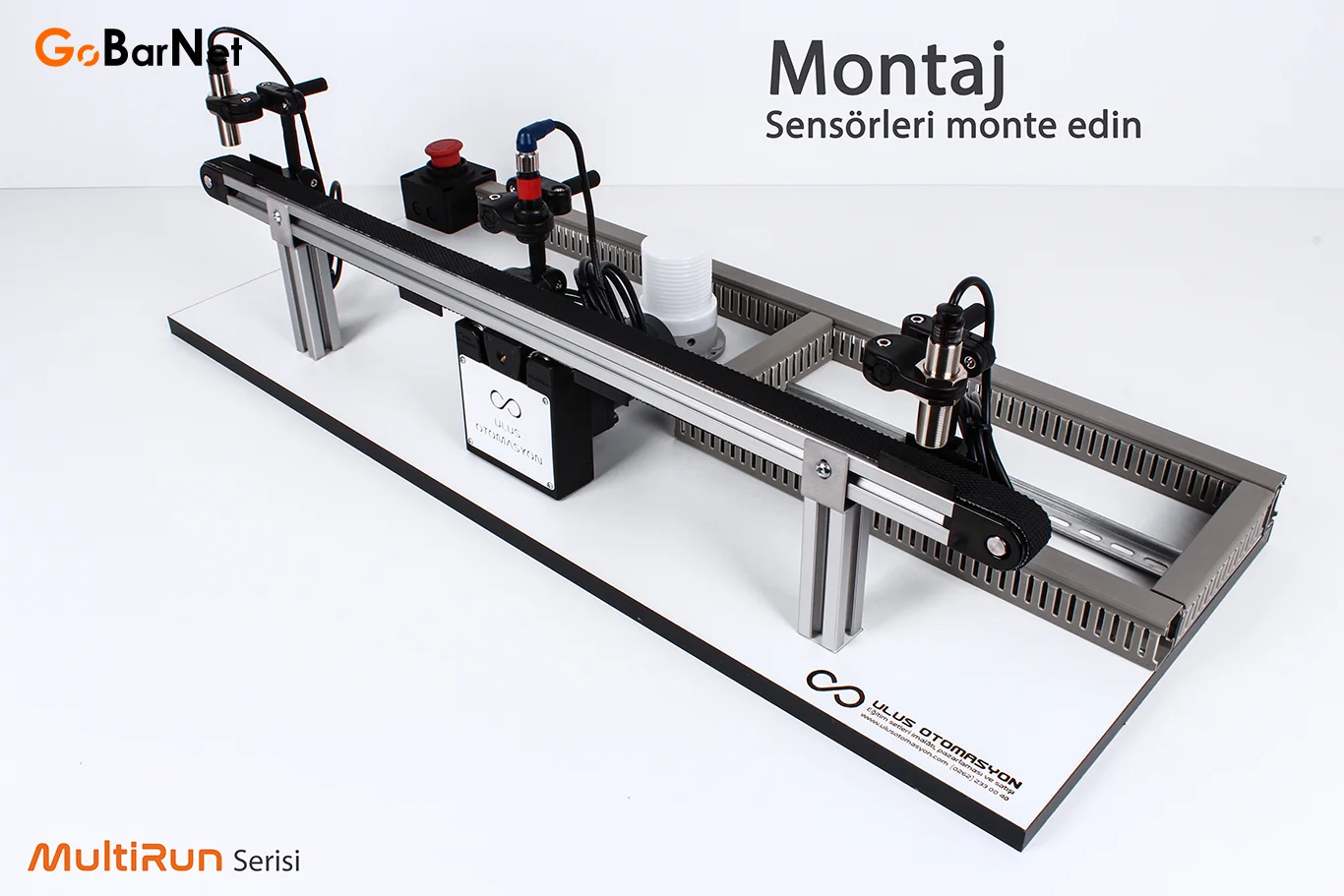 Konveyör Bant Eğitim Seti | MultiRun DC Motorlu