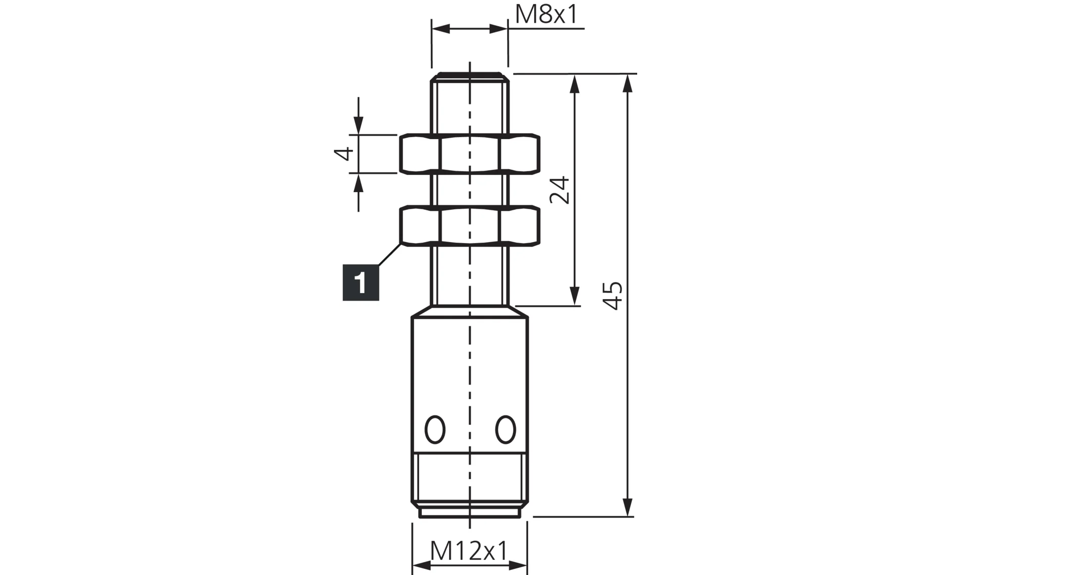 DCC 08 M 02 PSK-IBSL PNP Endüktif Sensör
