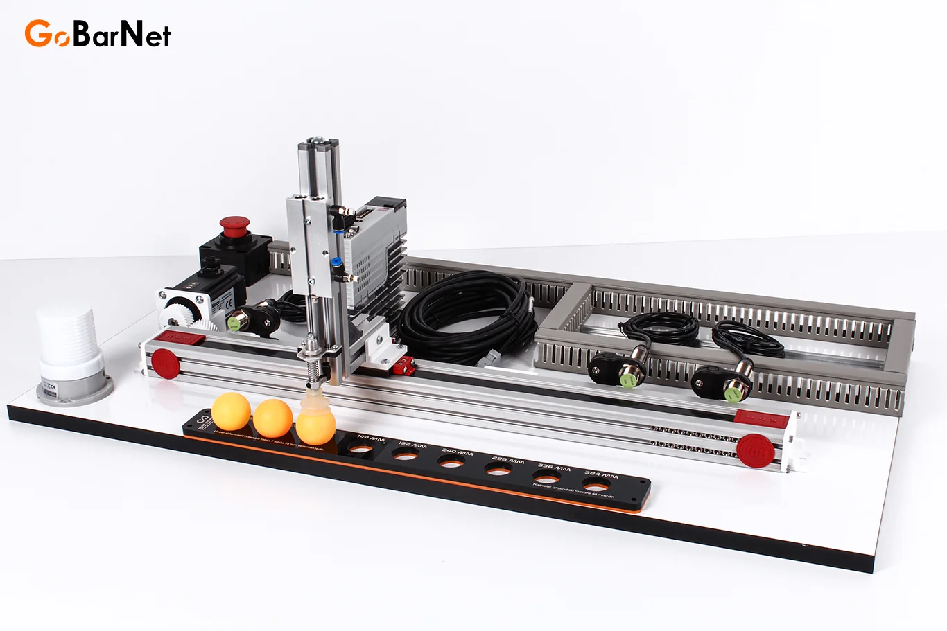 Demonte Lineer Eksenli Servo Motor Eğitim Seti