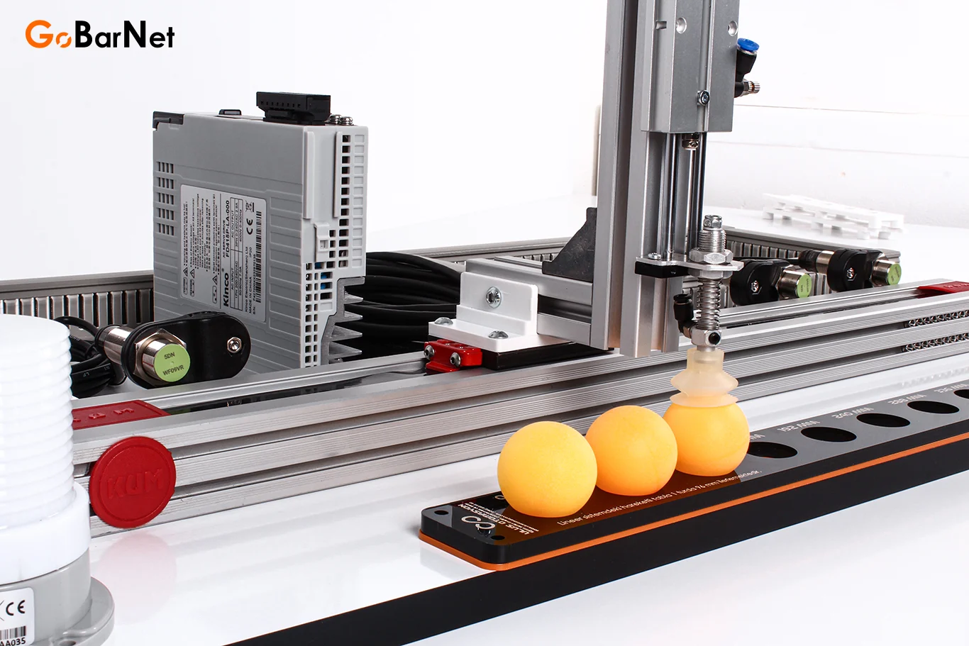 Demonte Lineer Eksenli Servo Motor Eğitim Seti