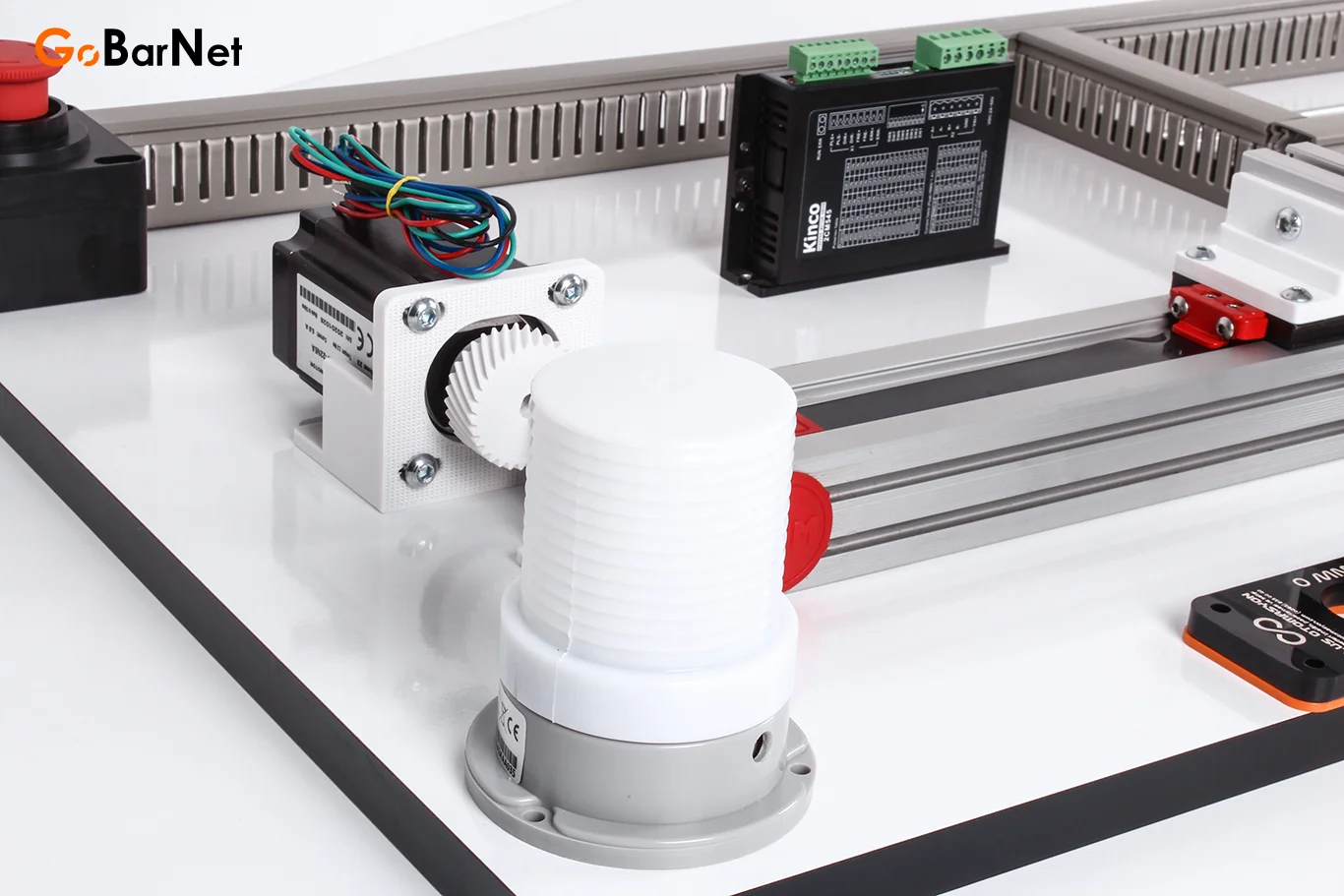 Demonte Lineer Eksenli Step Motor Eğitim Seti