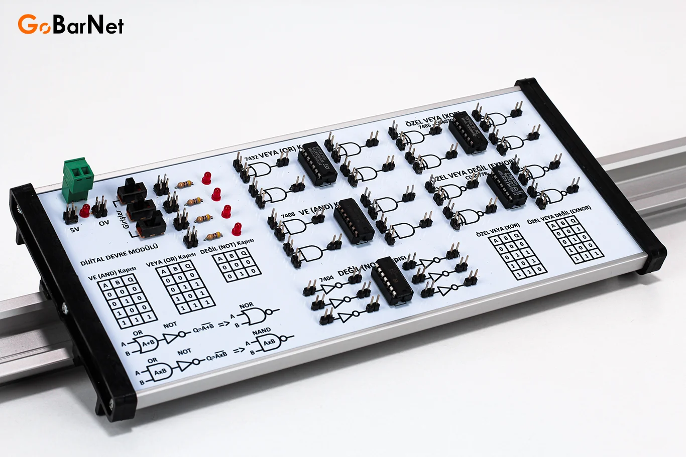 Dijital Elektronik Lojik Kapı Eğitim Seti | AND, OR, NOT, XOR