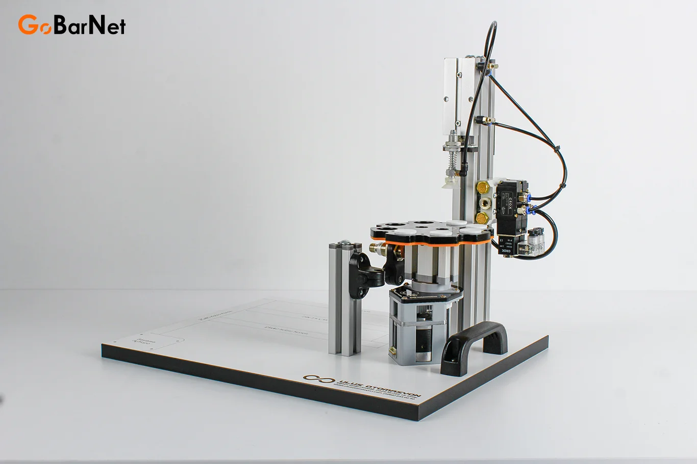 Döner Tablalı Mekatronik Step Motor Eğitim Seti