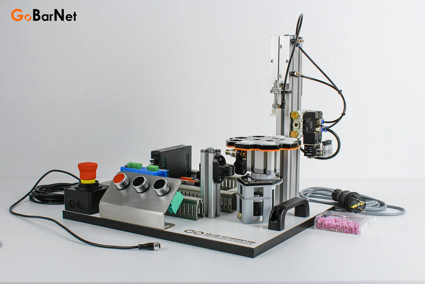 Döner Tablalı Mekatronik Step Motor Eğitim Seti