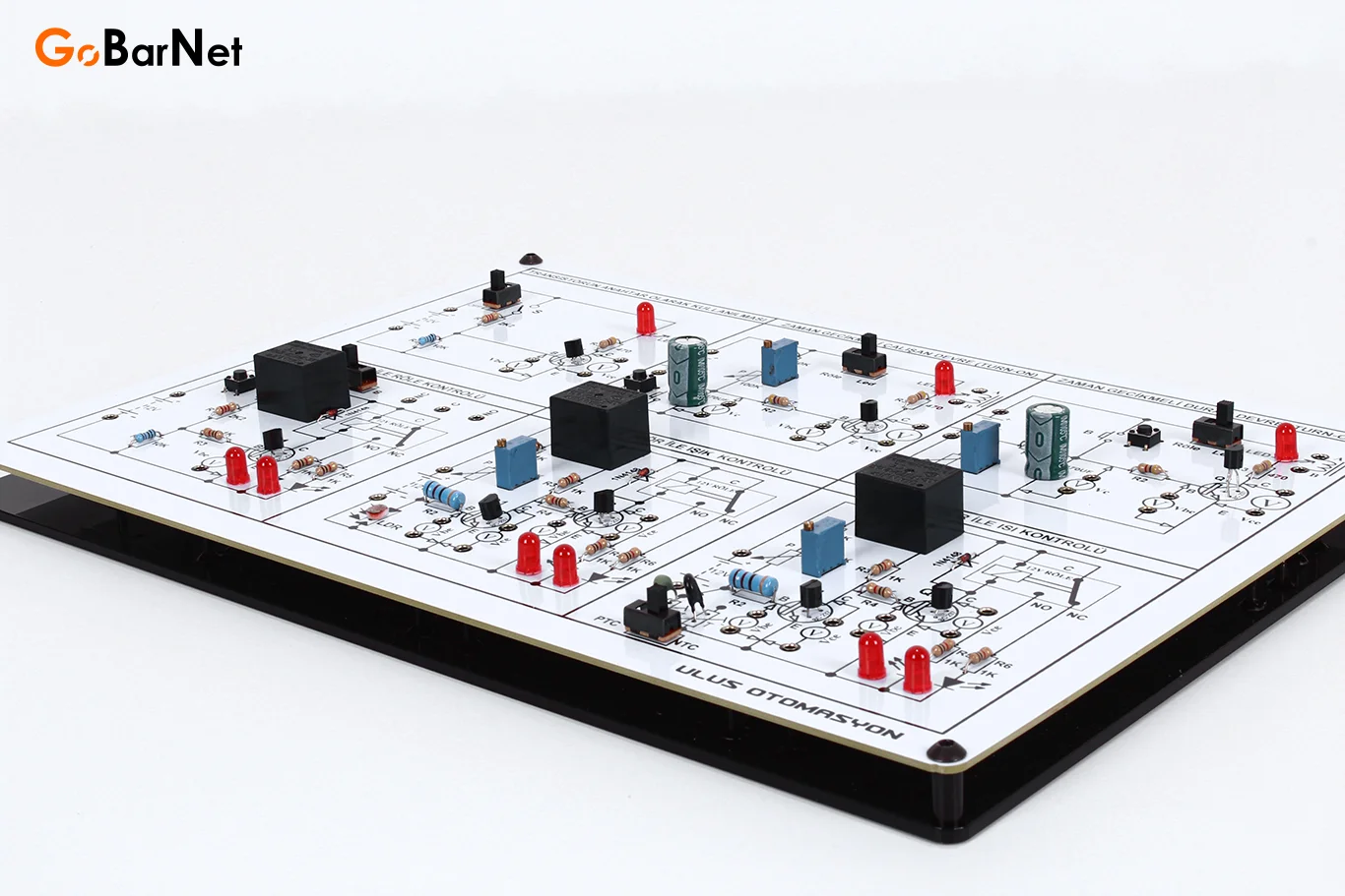 Elektronik Eğitim Seti | Transistör, Röle, Işık ve Isı Kontrol Devreleri