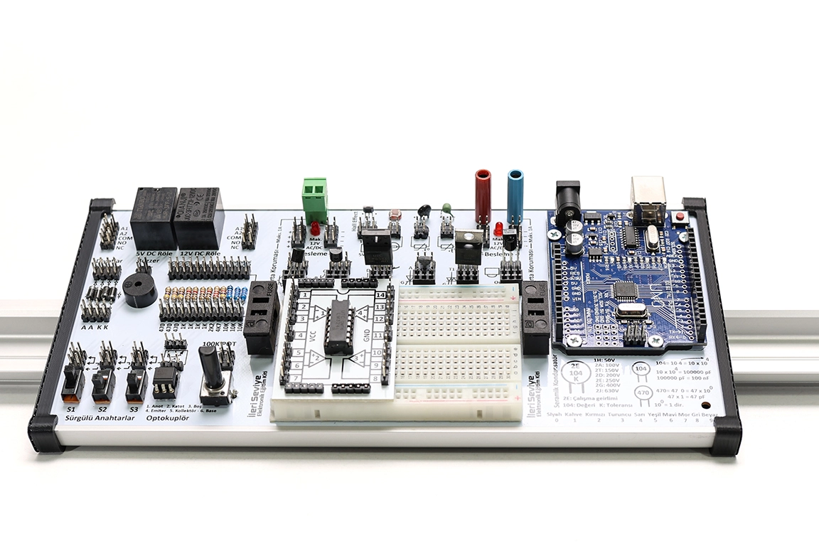 Endüstriyel Elektronik Eğitim Seti — Arduino Uno
