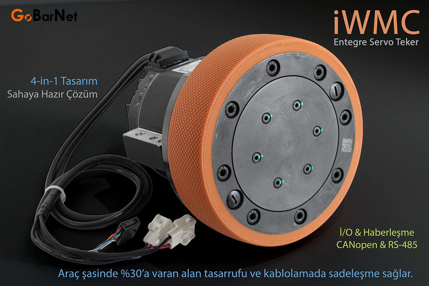 AGV | AMR | Servo Tekeri | iWMC10409-02222-A165