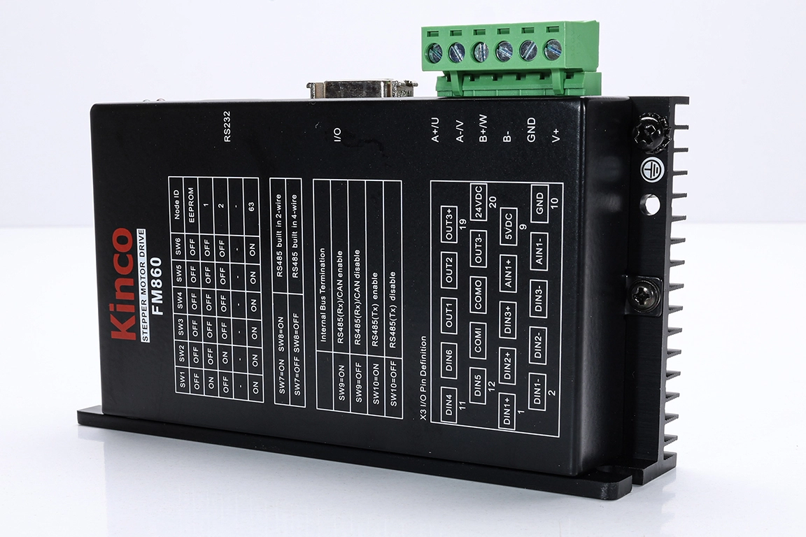 FM860 Step Motor Sürücü | Modbus CANopen EtherCAT