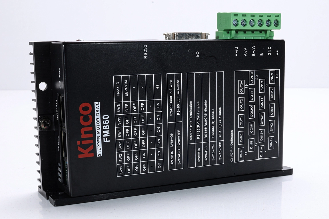 FM860 Step Motor Sürücü | Modbus CANopen EtherCAT