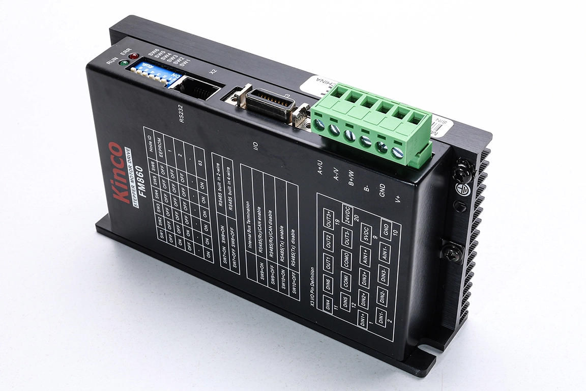 FM860 Step Motor Sürücü | Modbus CANopen EtherCAT