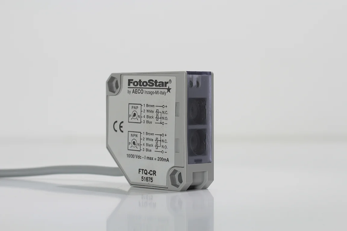 AECO FTQ-CR Fotoelektrik Sensör | PNP/NPN