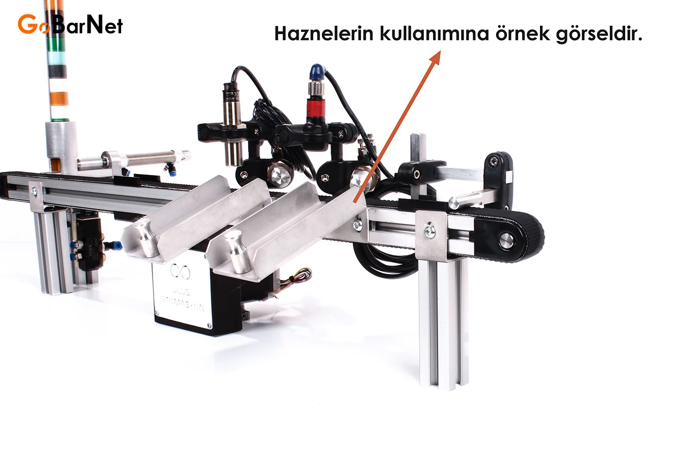 Eğitim Seti Uyumlu Deney Parçası Hazne Ünitesi
