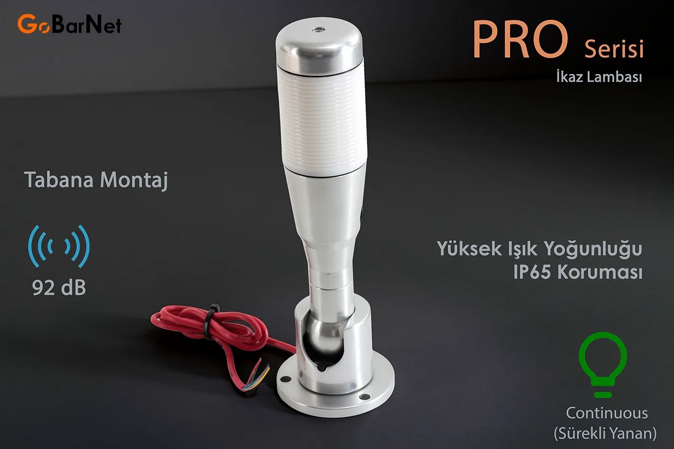 İkaz Lambası |  3 Renk | IL-XPRO-X324BR & Buzzer