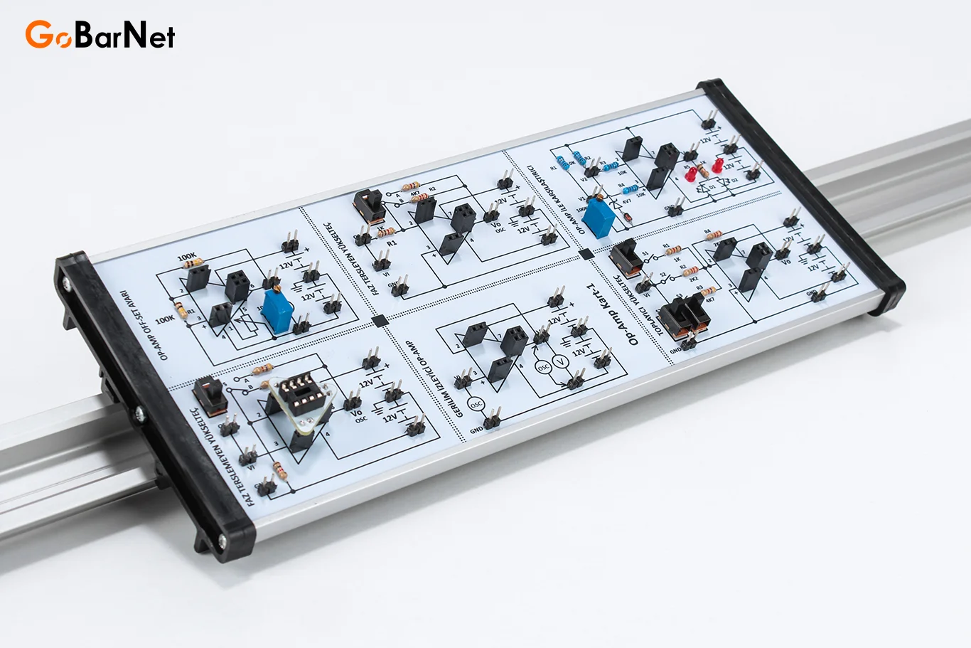 İşlemsel Yükselteç Eğitim Seti | Op-Amp Deneyleri