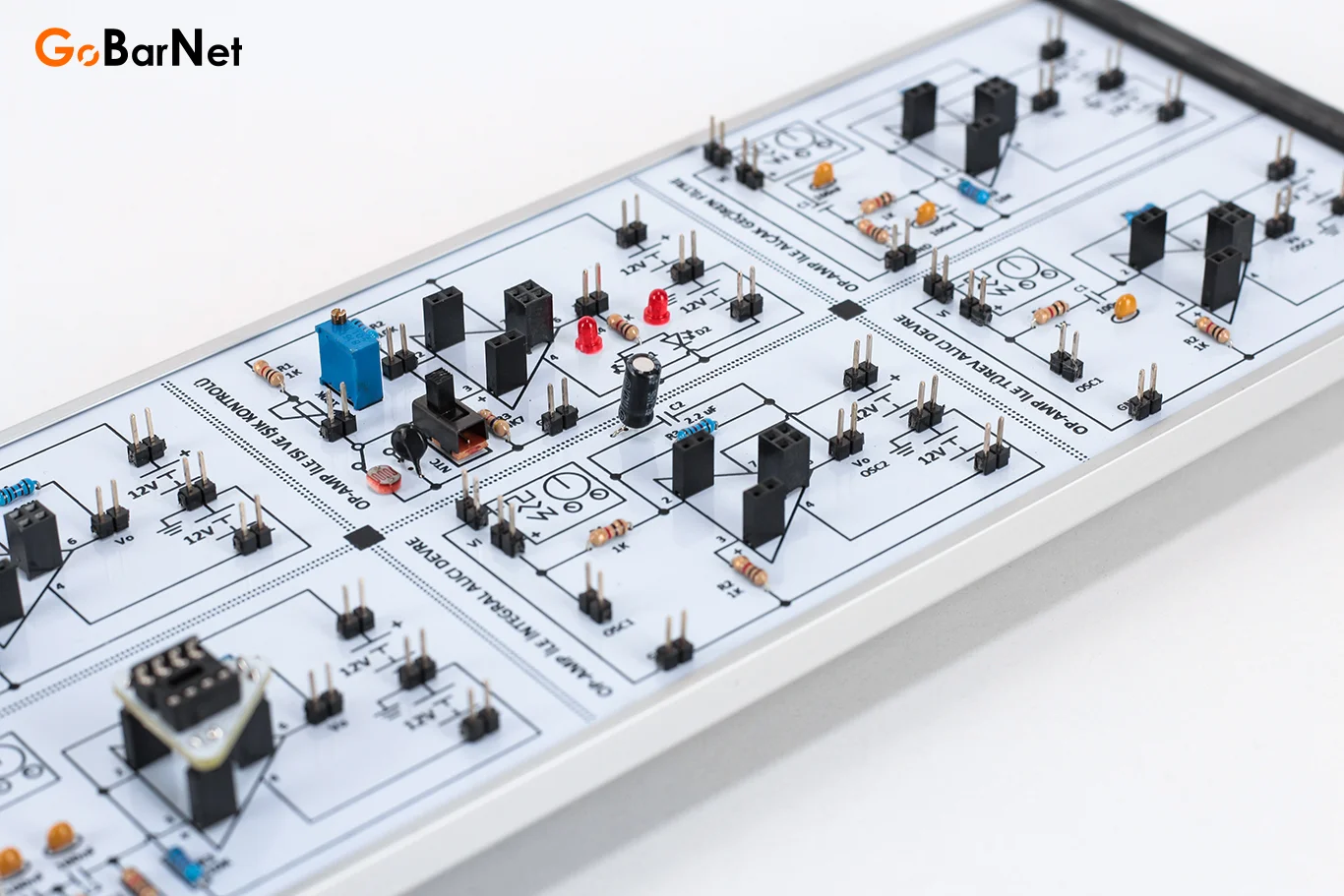 İşlemsel Yükselteç Eğitim Seti | Op-Amp Deneyleri
