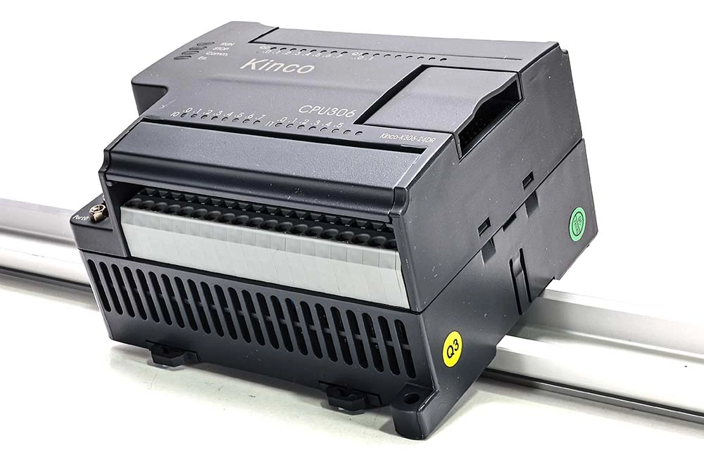 Kinco-K306-24DR DC PLC | 14 Giriş 10 Röle Çıkış