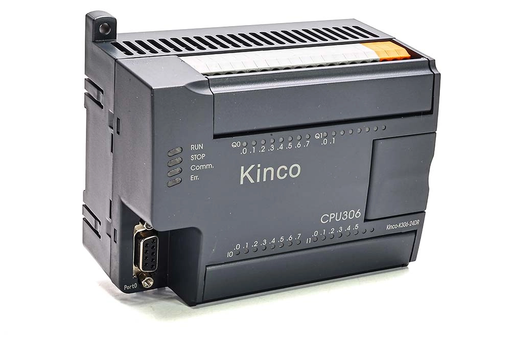 Kinco-K306-24DR DC PLC | 14 Giriş 10 Röle Çıkış