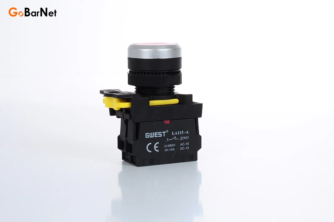 Işıklı Stop Butonu 22mm