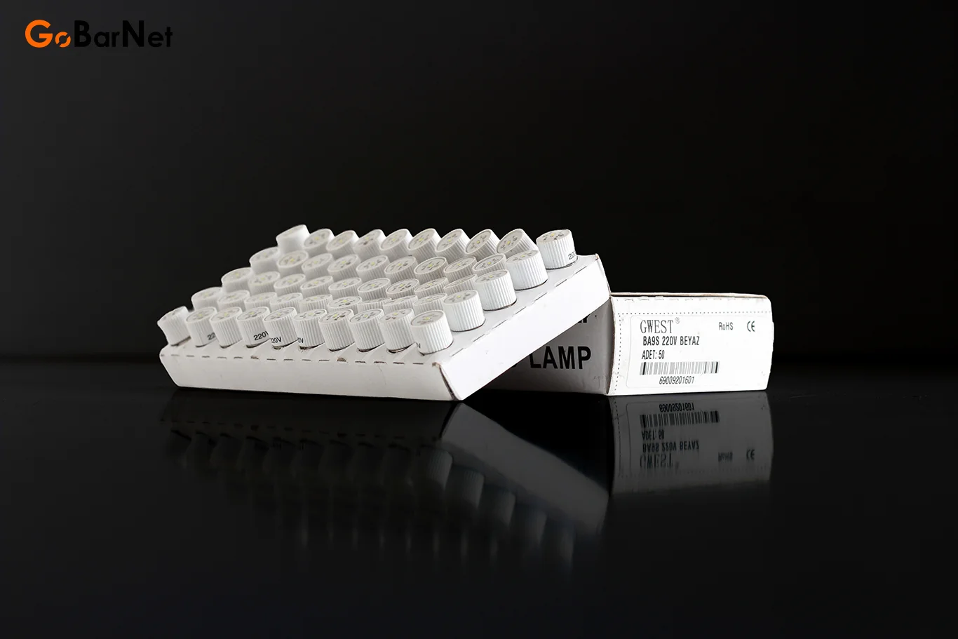 LED Ampul, LED Lamba, Beyaz, Gwest BA9SC-B 220V