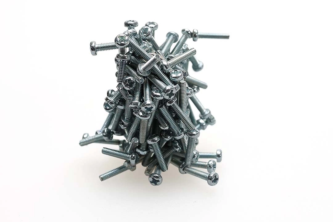 M2 x 9 Yıldız Başlı YSB Vida Galvaniz Kaplı