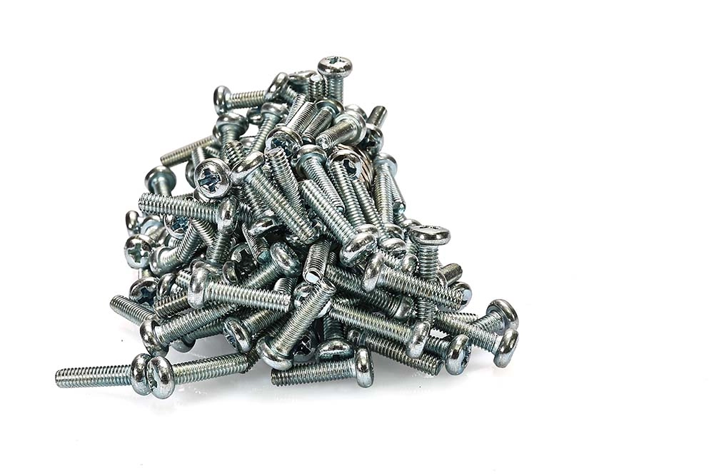 M2.5 x 12 Yıldız Başlı YSB Vida Galvaniz Kaplı