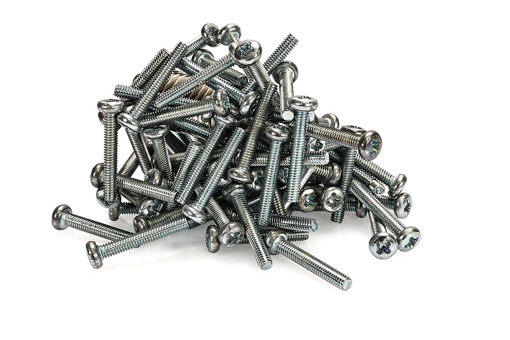 M2.5 x 16 Yıldız Başlı YSB Vida Galvaniz Kaplı