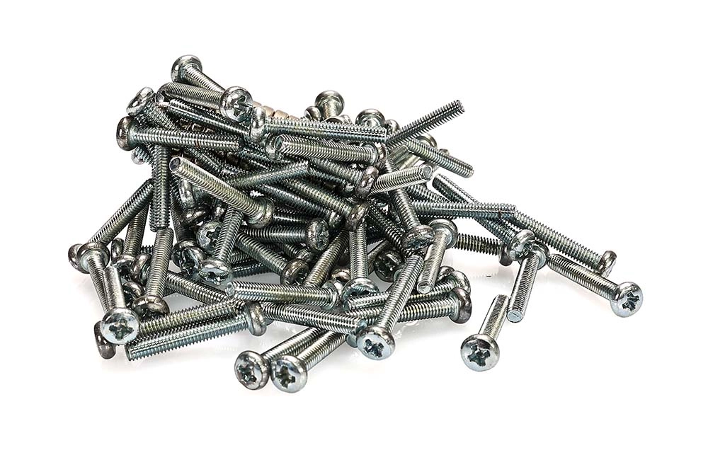 M2.5 x 16 Yıldız Başlı YSB Vida Galvaniz Kaplı
