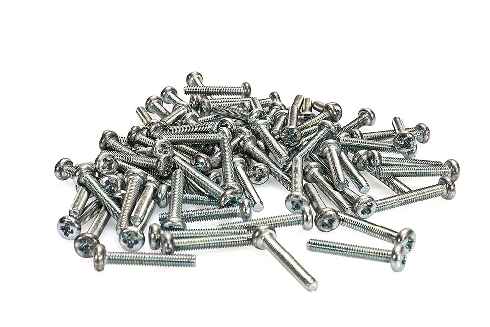 M2.5 x 16 Yıldız Başlı YSB Vida Galvaniz Kaplı