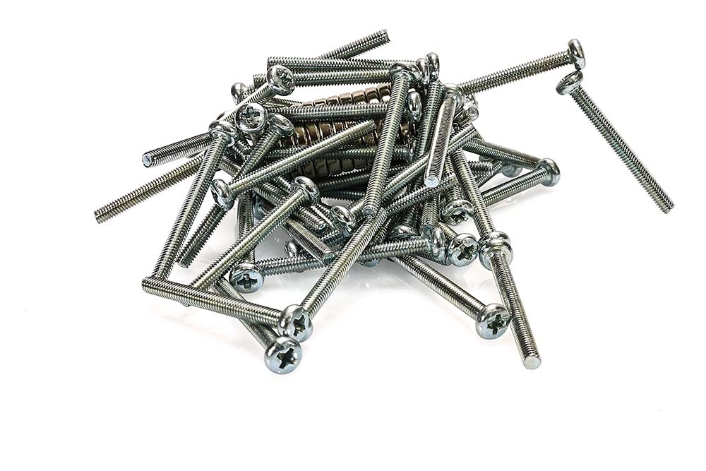 M2.5 x 25 Yıldız Başlı YSB Vida Galvaniz Kaplı