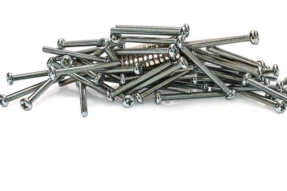 M2.5 x 25 Yıldız Başlı YSB Vida Galvaniz Kaplı