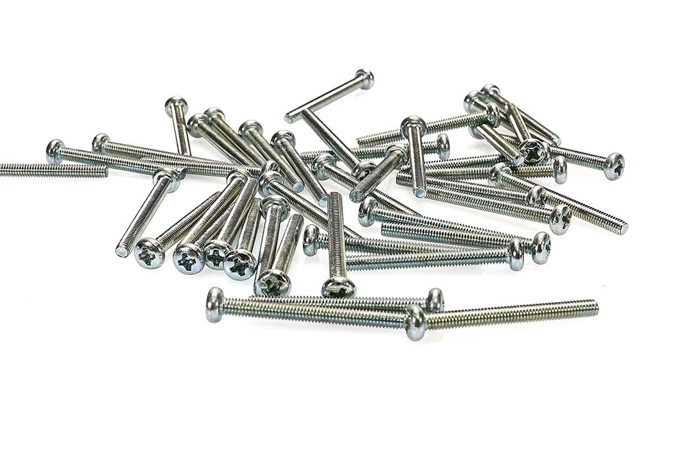 M2.5 x 25 Yıldız Başlı YSB Vida Galvaniz Kaplı