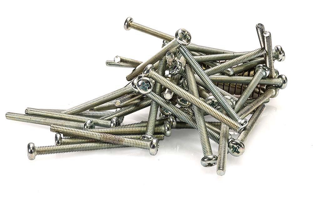 M2.5 x 30 Yıldız Başlı YSB Vida Galvaniz Kaplı
