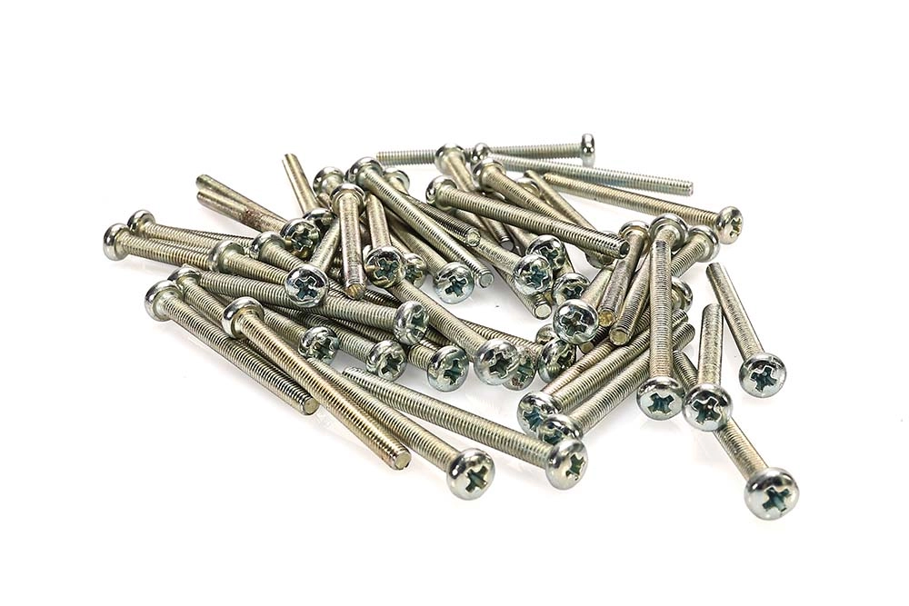 M2.5 x 30 Yıldız Başlı YSB Vida Galvaniz Kaplı