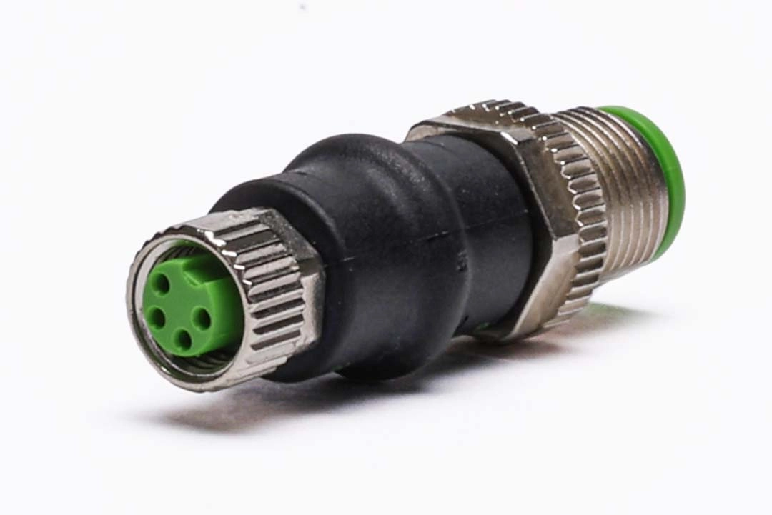 Sensör Adaptörü M8 4 Pin Dişi M12 4 Pin Erkek
