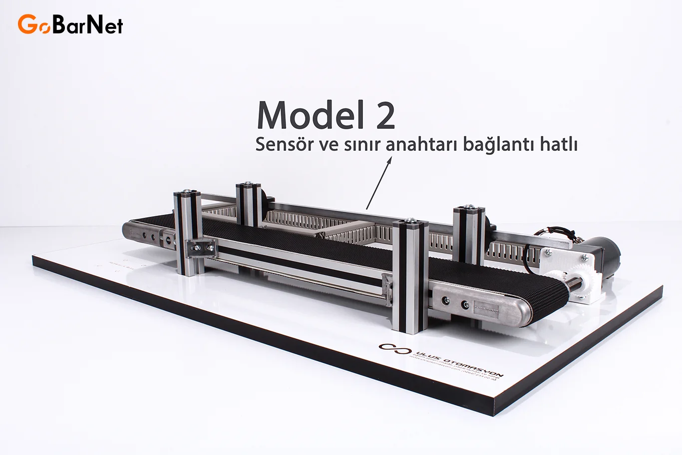 Konveyör Bant Eğitim Seti | Demonte | DC Motorlu